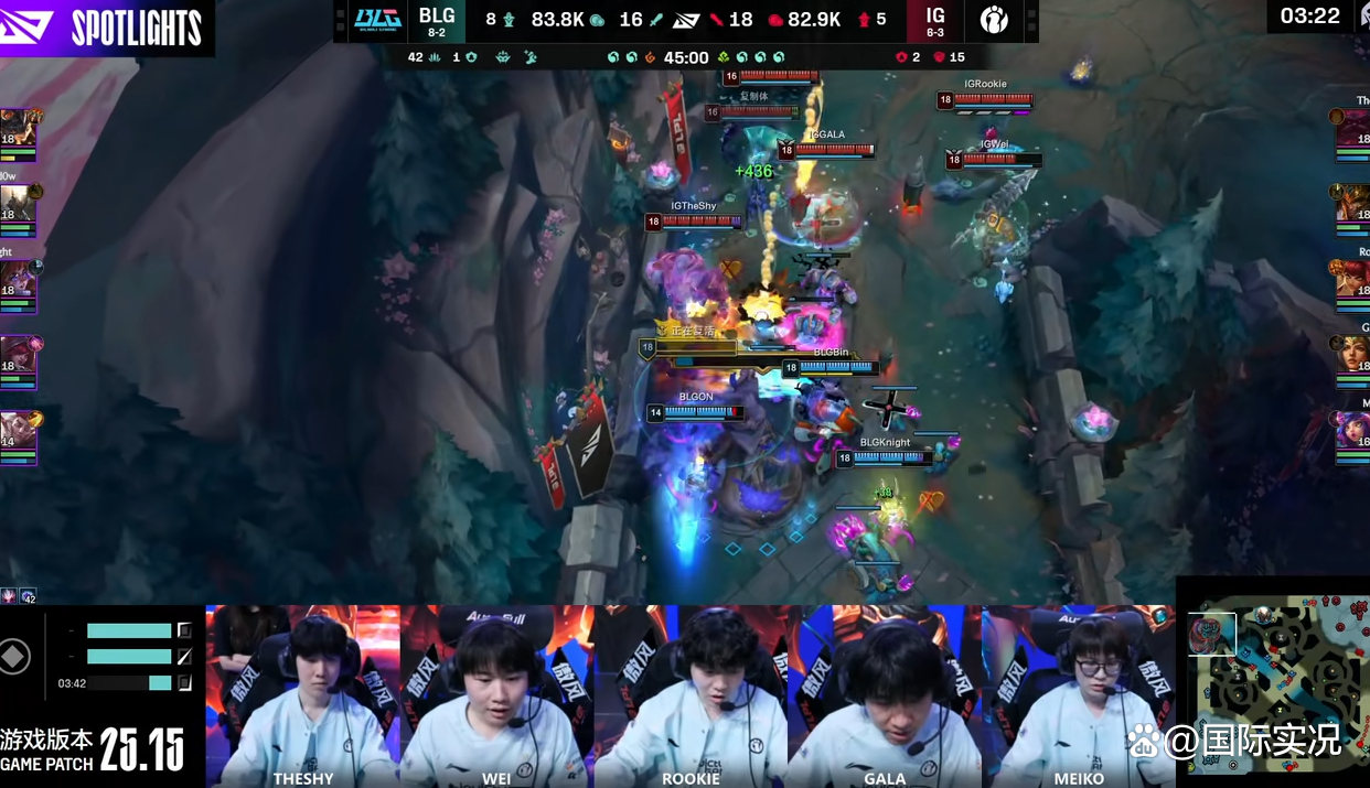 BLG轻取IG,Caps操刀奇招英雄翻盘小组赛3:0(巴黎) BLG轻取IG,Caps操刀奇招英雄翻盘小组赛3:0(巴黎)